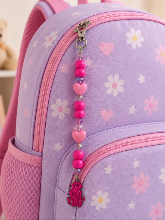 Hand Crafted Other - Pink Octopus Backpack Charm
